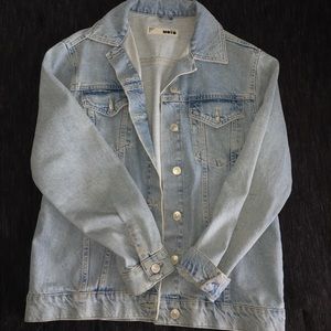 Topshop super cute blue denim jacket